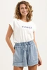 Florez fien t-shirt logo print