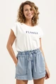 Florez fien t-shirt logo print