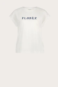 Florez fien t-shirt logo print