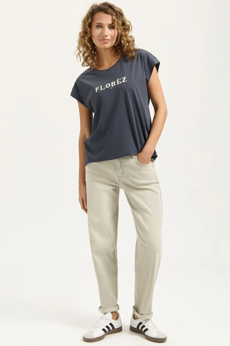 Florez fien t-shirt logo print