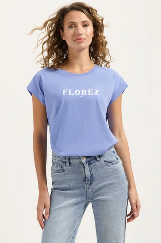 Florez fien t-shirt logo print