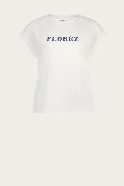 Florez fien t-shirt logo print