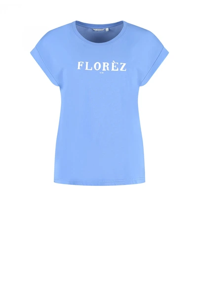 Florez fien t-shirt logo print