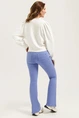 Florez florez flared colored jeans