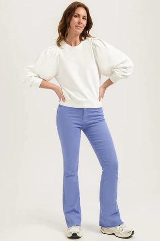 Florez florez flared colored jeans