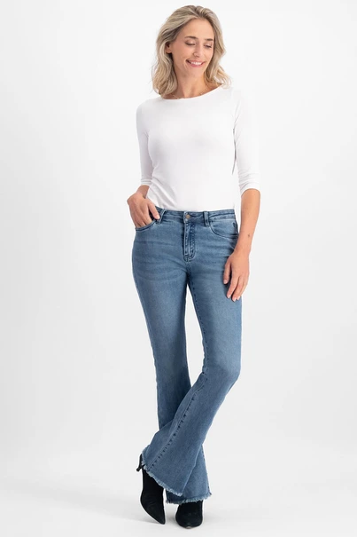 Florez florez flared jeans