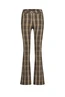 Florez florez flared ruit broek