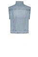 Florez ginny gilet jeans onafgewerkt