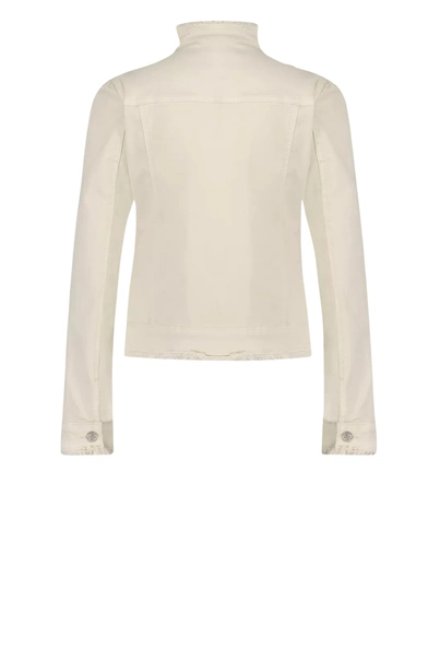 Florez jade jacket jeans met rafels
