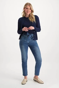 Florez lady florez jeans met ceintuur