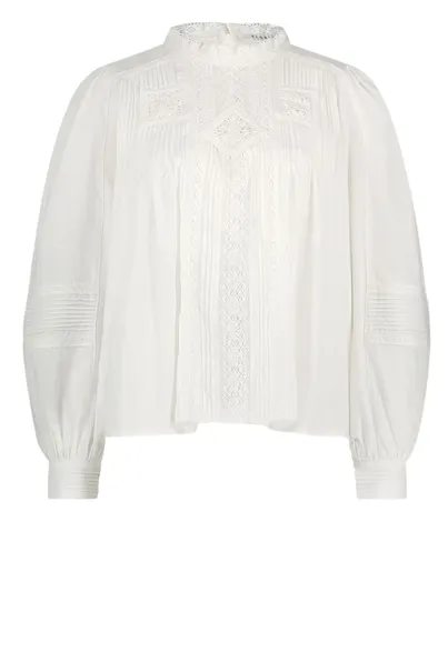 Florez leo blouse kant voor