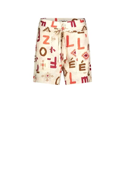 Florez lona short logo print