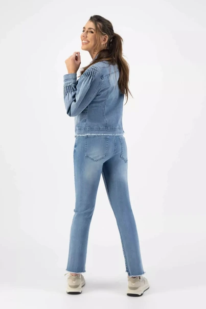 Florez rome jacket plooitjes mouw