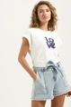 Florez sammy t-shirt love strass
