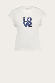 Florez sammy t-shirt love strass