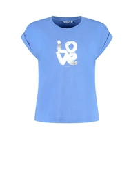 Florez sammy t-shirt love strass