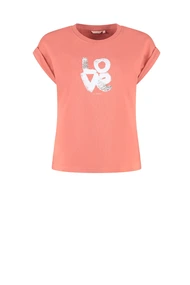 Florez sammy t-shirt love strass