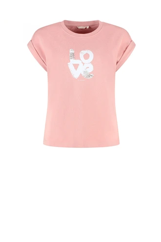 Florez sammy t-shirt love strass
