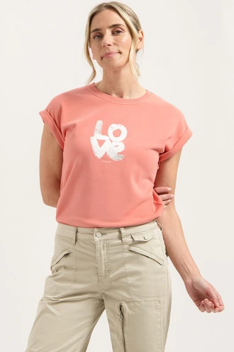 Florez sammy t-shirt love strass