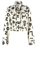 Florez seven jacket leter print