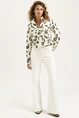 Florez seven jacket leter print