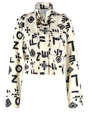 Florez seven jacket leter print