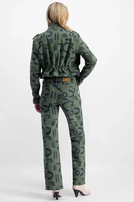 Florez seven jacket print logo florez