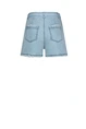 Florez sienna short raw edge