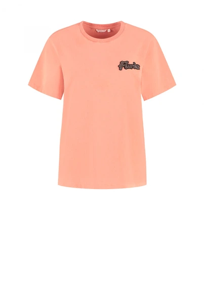 Florez simba t-shirt strass logo voor