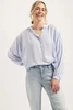 Florez storm blouse kraagloos