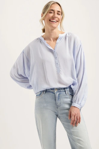 Florez storm blouse kraagloos