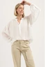 Florez storm blouse kraagloos
