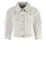 Florez zaza jacket raw edge jeans