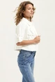 Florez zaza jacket raw edge jeans