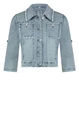 Florez zaza jacket raw edge jeans