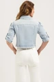 Florez zaza jacket raw edge jeans