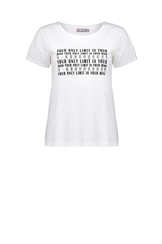 Geisha 12089-25 t-shirt limit tekst