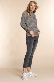Geisha 21019-10 jog jeans veterkoord