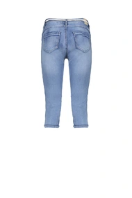 Geisha 21023-10 capri sweat denim