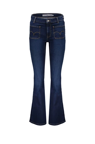 Geisha 21580-50 flared jeans zakjes