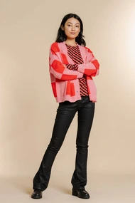 Geisha 24886-70 vest colour blocking