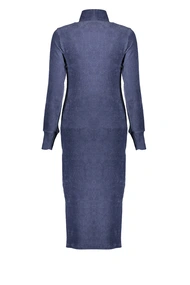 Geisha 27561-20 jurk ribcord midi