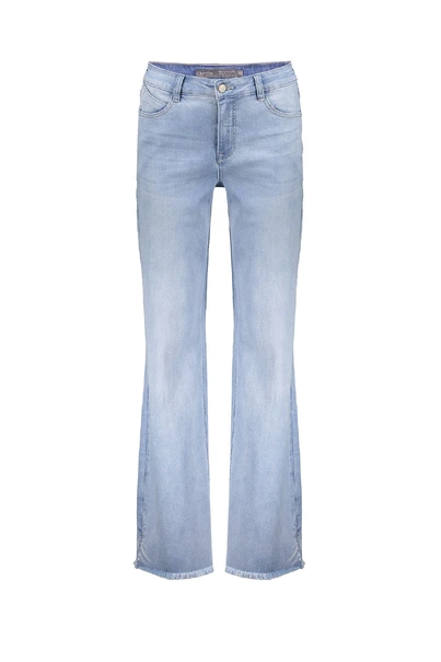Geisha 31007-10 jeans staight rafel