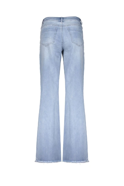 Geisha 31007-10 jeans staight rafel