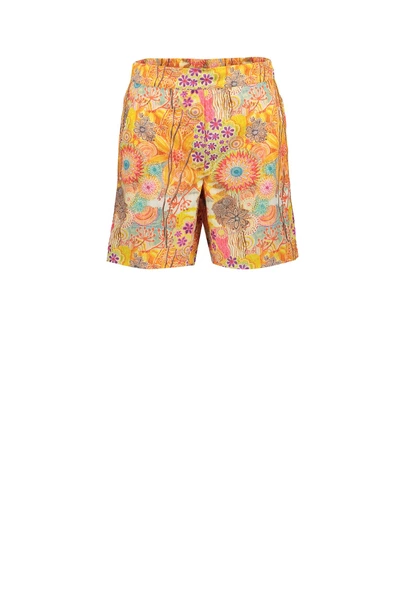 Geisha 31103-81 short bloemen print