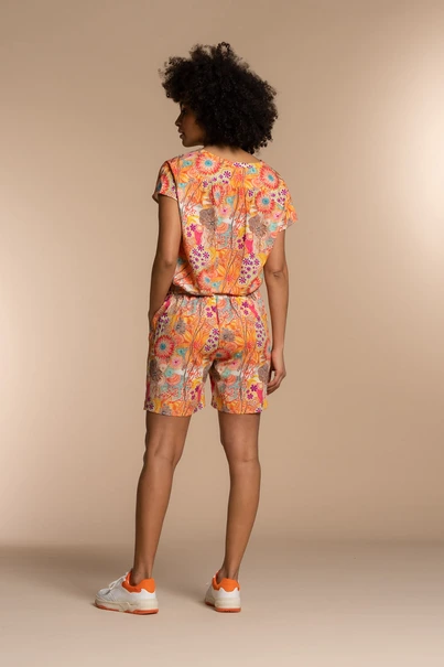 Geisha 31103-81 short bloemen print