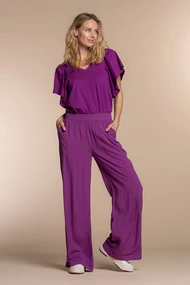 Geisha 31352-60 broek satijn lurex