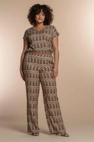 Geisha 31407-20 broek ikat print