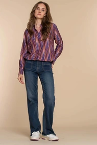 Geisha 31506-10 jeans flared zakjes
