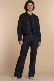 Geisha 31510-10 jeans wide leg indigo